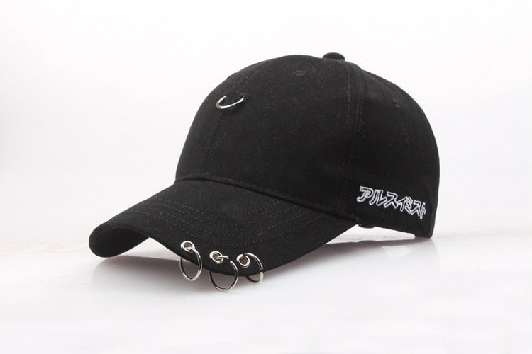 new Baseball Cap with Rings Jimin Hat Suga LIVE THE WINGS TOUR Kpop Cotton Cap Lron Ring Snapback Hats Garros