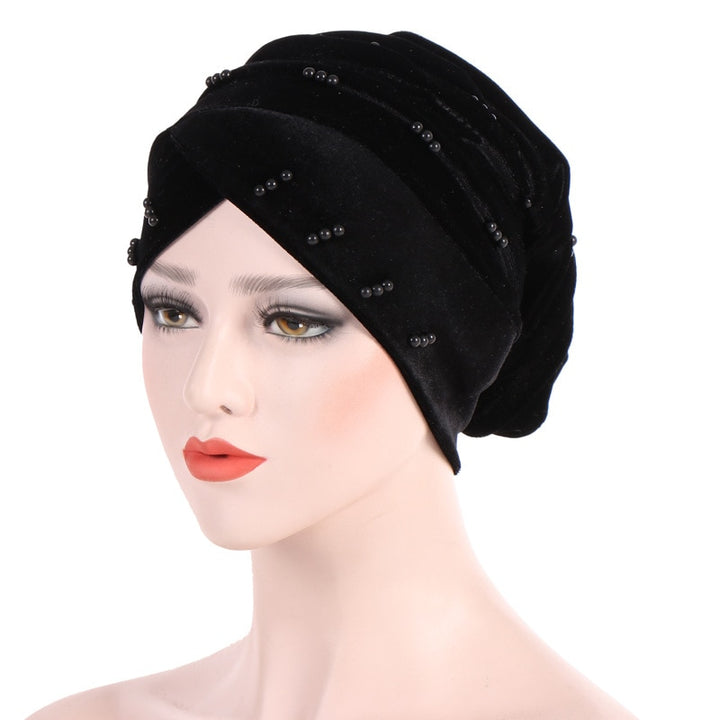 New Woman Hijabs Turban Head Cap Hat Beanie Ladies Hair Accessories Muslim Scarf Cap Hair Loss