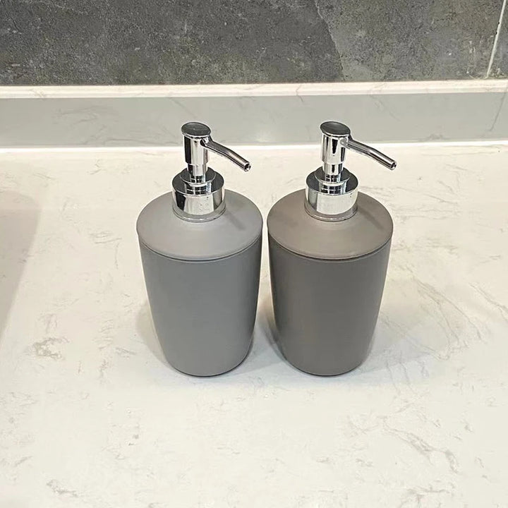 Plastic Bathroom Liquid Soap Dispensers 340ml Bathroom Accessories Hand Sanitizer Shower Gel Shampoo Bottle