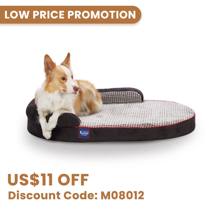 「LOW PRICE PROMOTION」Laifug Oval Dog Bed-9
