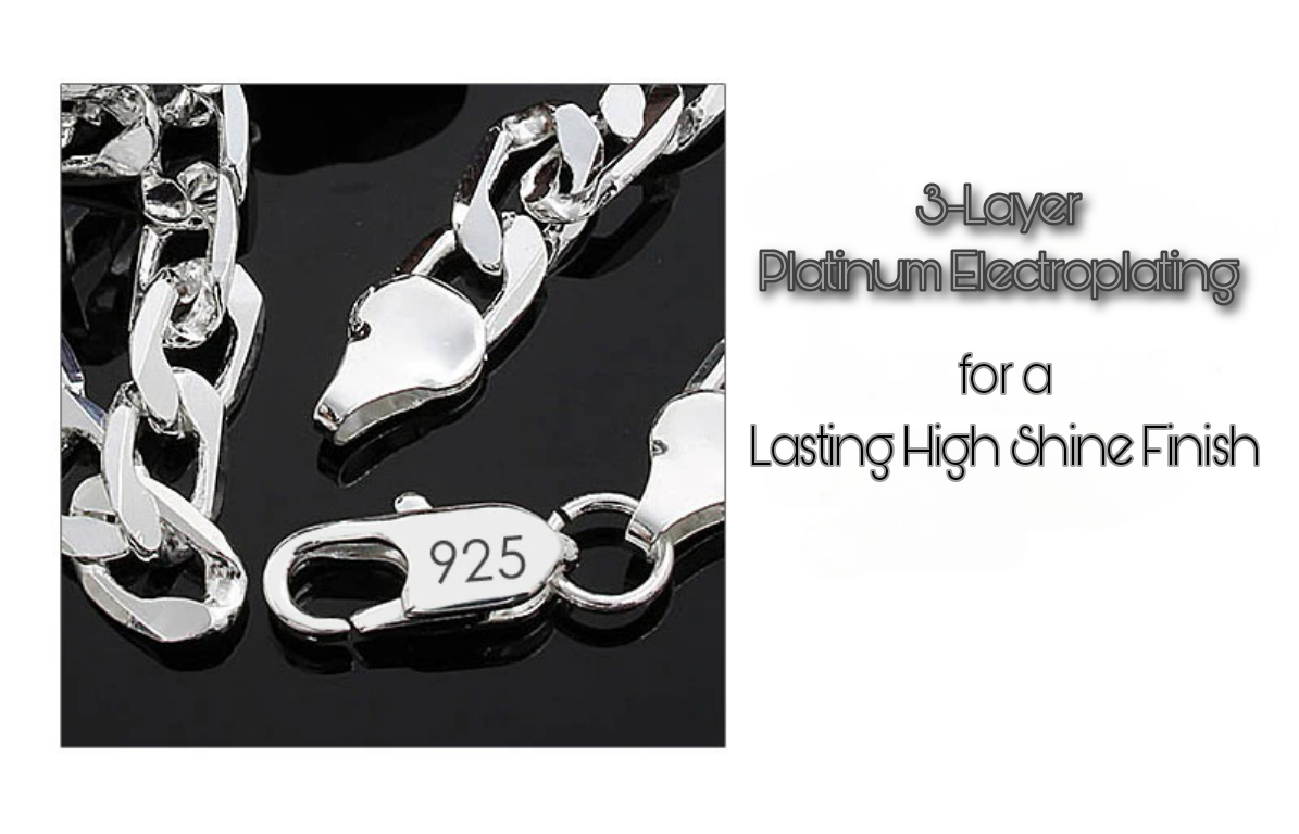 925 Sterling Silver Urban Link Chain Necklaces