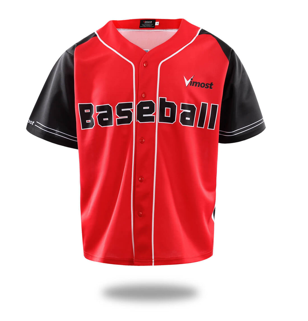 Hot Sales Club Game Red Baseball Shirts-0