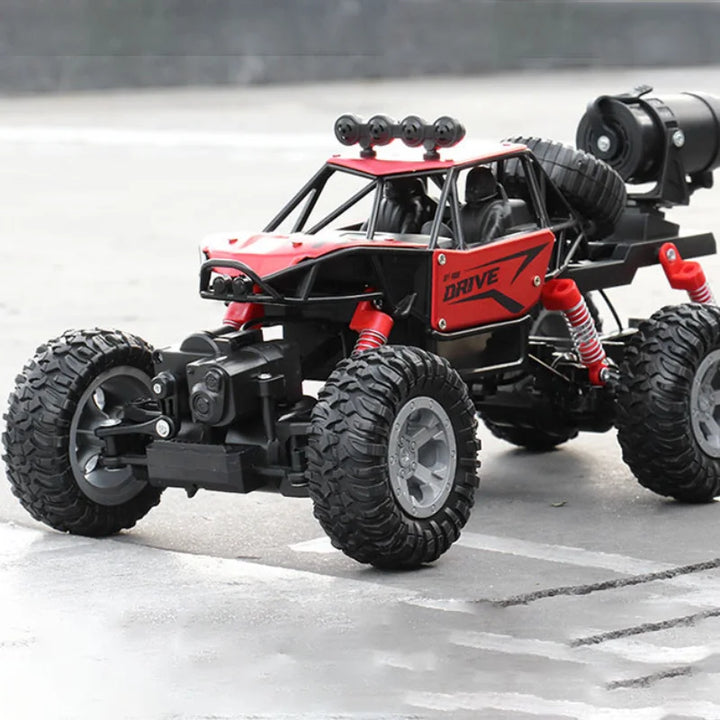 New 21/38cm Six-wheel Drive RC CAR Off Road Mountaineering Spray Racing 8K Alloy Electric Car Toy Gift Off Road Vehicle