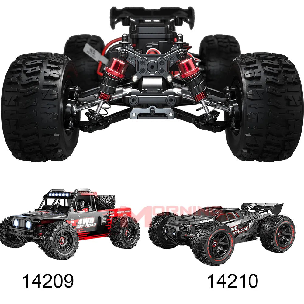 MJX Hyper Go RC Car High Speed 14209 14210 Brushless 1/14 2.4G Remote Control 4WD Off-road Racing Electric Truck