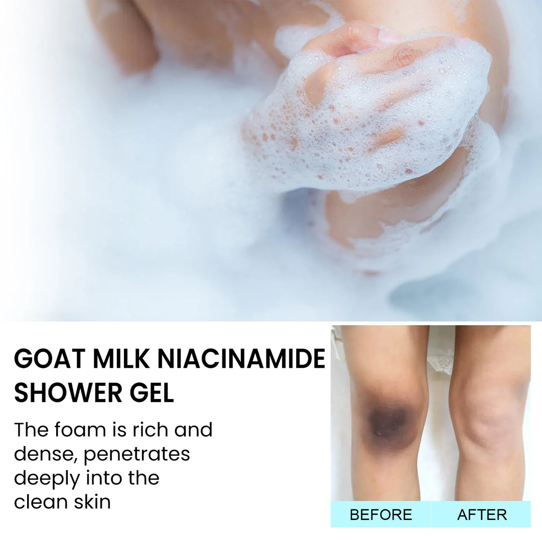 Shower Gel Melanin Correcting Deep Clean Keratin Exfoliating Mud Rub Bath Lotion Fresh Moisturizing Bubble Whitening Body Wash