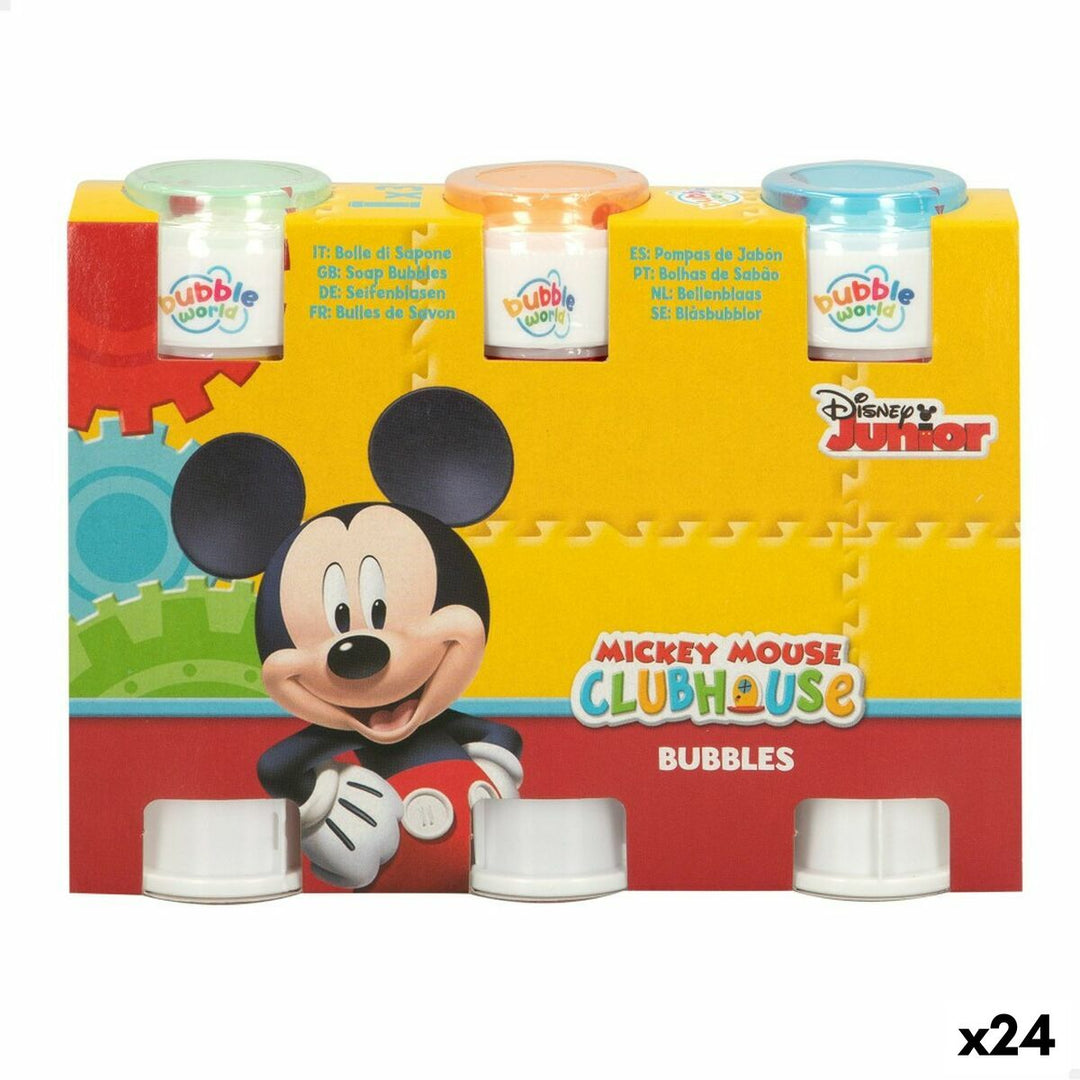 Bubble blower set Mickey Mouse 3 Dele 60 ml (24 enheder)-0