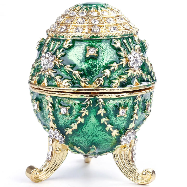 Handcrafted Embellished Egg Jewelry Gift Boxes