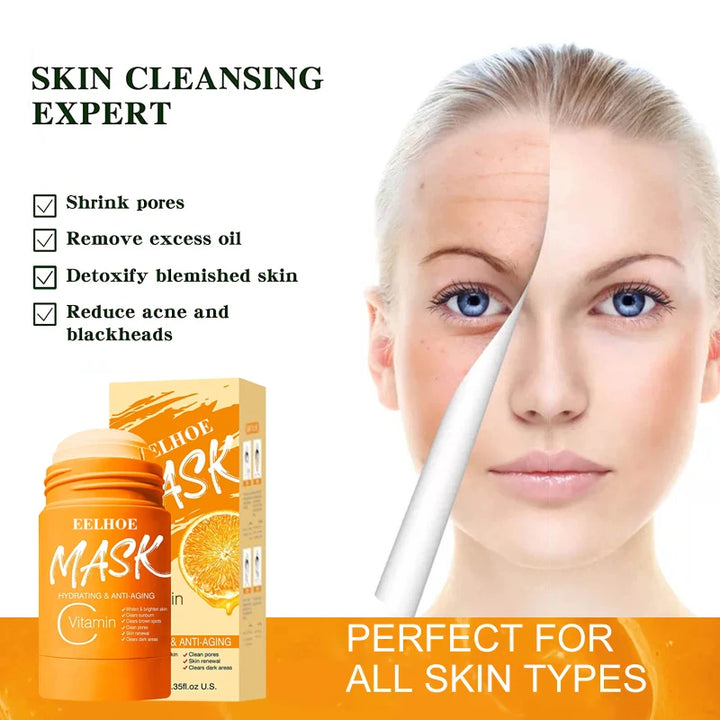 Acne Purifying Clay Mask Deeply Cleanse Pores Gentle And Effective Cleansing Stick Mask Natural Ingredients Skincare