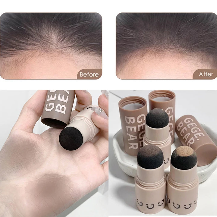 Waterproof Hairline Fluffy Powder Coloring Pen Cover Hair Concealer Repair Fill Hairline Shadow Thin Hair Root Portable Makeup