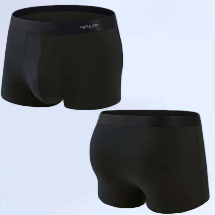 Men's Underwear Briefs Mens Boxer Sexy Underpants Soft Black Boxershorts Cotton Large Size Men Panties 3D Pouch Shorts