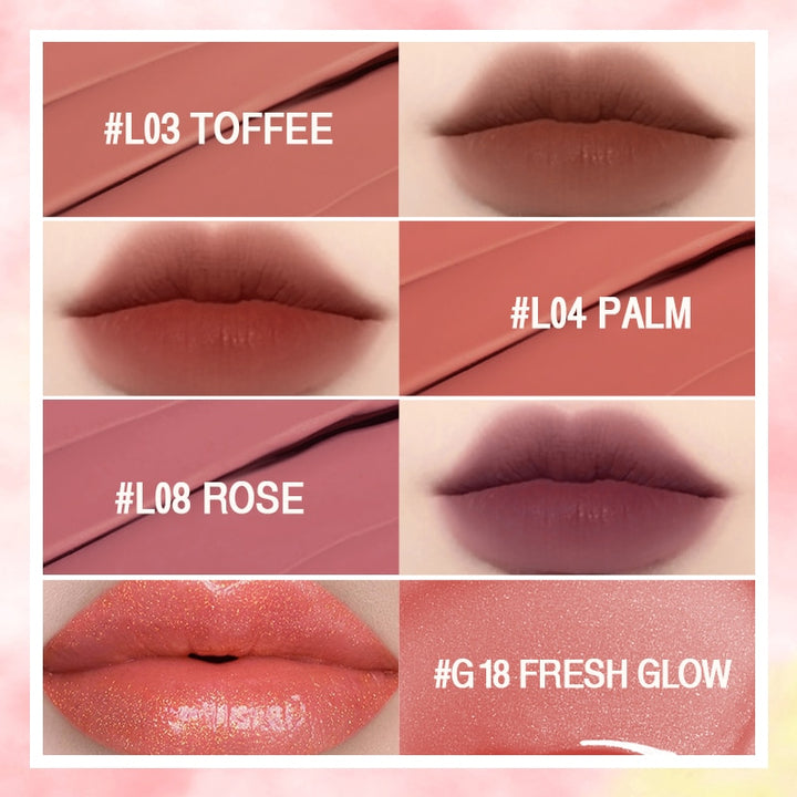IMAGIC new waterproof and moisturizing lip gloss velvet matte lasting lip gloss ladies cosmetics 20 colors