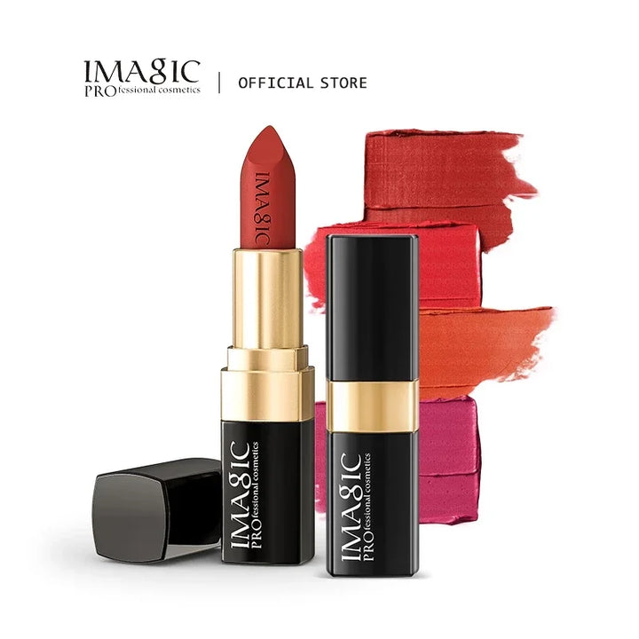 IMAGIC Lipstick Moisturizer Lips Smooth Lip Stick Long Lasting Charming Lip Lipstick Cosmetic Beauty Makeup 12 Colors