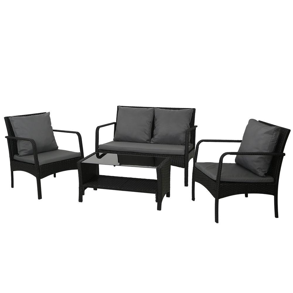 Outdoor Furniture Lounge, Table & Chairs-1