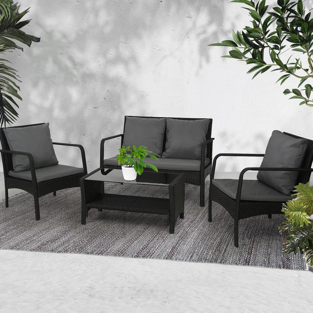 Outdoor Furniture Lounge, Table & Chairs-0