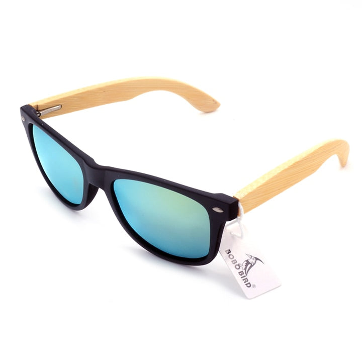Unisex Bamboo Sunglasses New Fashion Women Wooden Polarized Sun Glasses Clear Color Men Eyewears Party Gifts Dropship-19