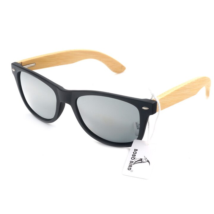 Unisex Bamboo Sunglasses New Fashion Women Wooden Polarized Sun Glasses Clear Color Men Eyewears Party Gifts Dropship-24