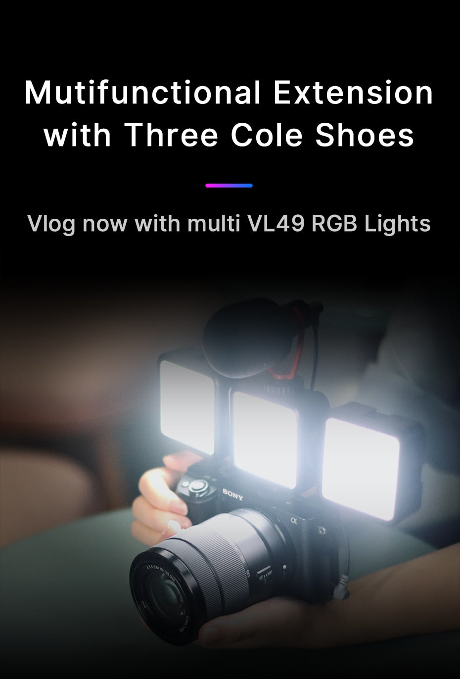 Mini RGB LED Video Light 2700K-9000K On Camera Fill Light Photography Lighting Pocket Live Tiktok Vlog Light lamp-8
