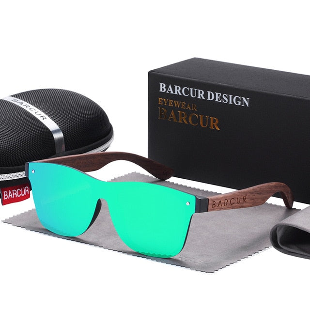 Wood Sunglasses Natural Black Walnut Sun glasses for Men Eyewear Women Polarized UV400 Oculos De Sol Masculino Feminino-3