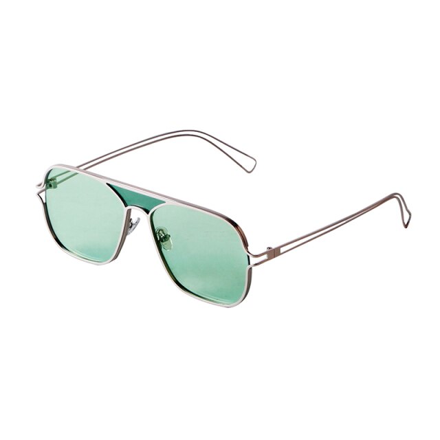 Retro Fashion Aviation Sunglasses Women Brand Designer Vintage Colorful Square Pilot Sun Glasses Lentes De Sol-11