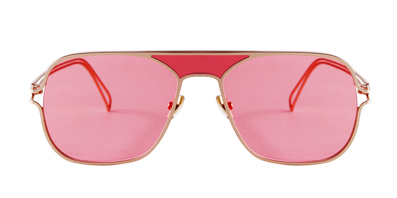 Retro Fashion Aviation Sunglasses Women Brand Designer Vintage Colorful Square Pilot Sun Glasses Lentes De Sol-19