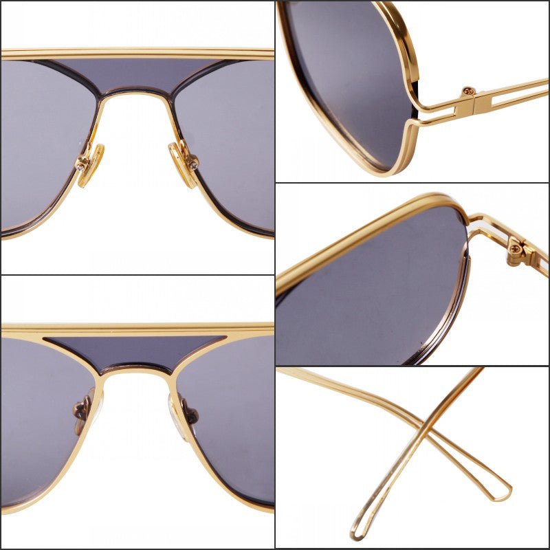 Retro Fashion Aviation Sunglasses Women Brand Designer Vintage Colorful Square Pilot Sun Glasses Lentes De Sol-25