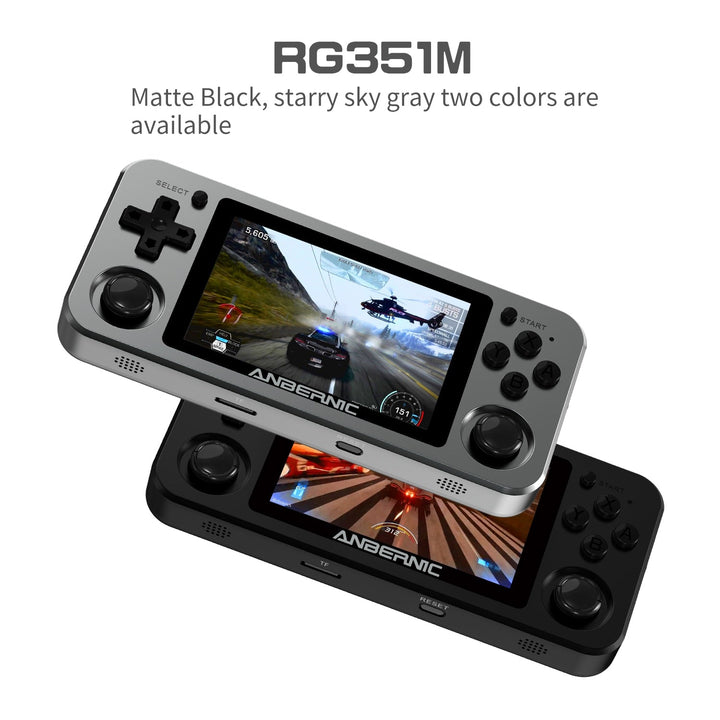 RG351M Retro Video Game Console Aluminum Alloy Shell RG351P 2500 Game Portable Console RG351 Handheld Game Player-13