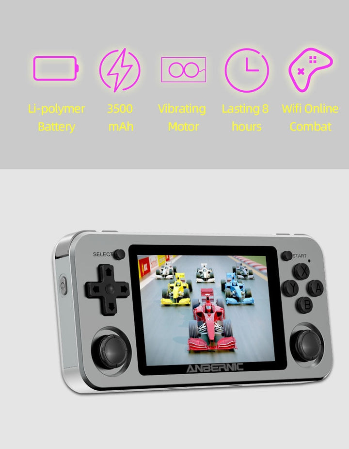 RG351M Retro Video Game Console Aluminum Alloy Shell RG351P 2500 Game Portable Console RG351 Handheld Game Player-27