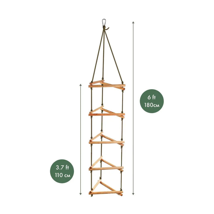 Triangle rope ladder for kids-4