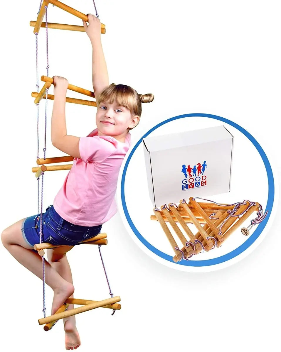 Triangle rope ladder for kids-5