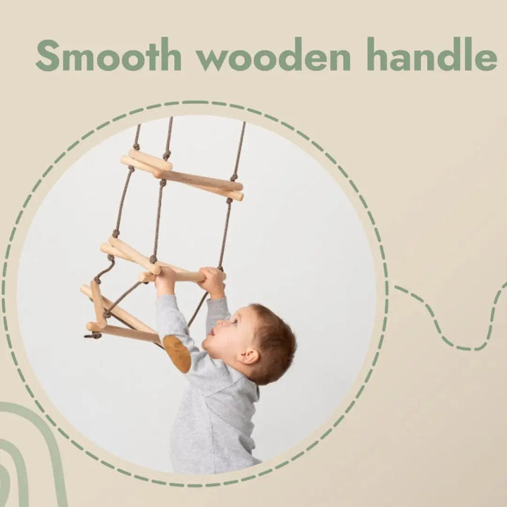 Triangle rope ladder for kids-3