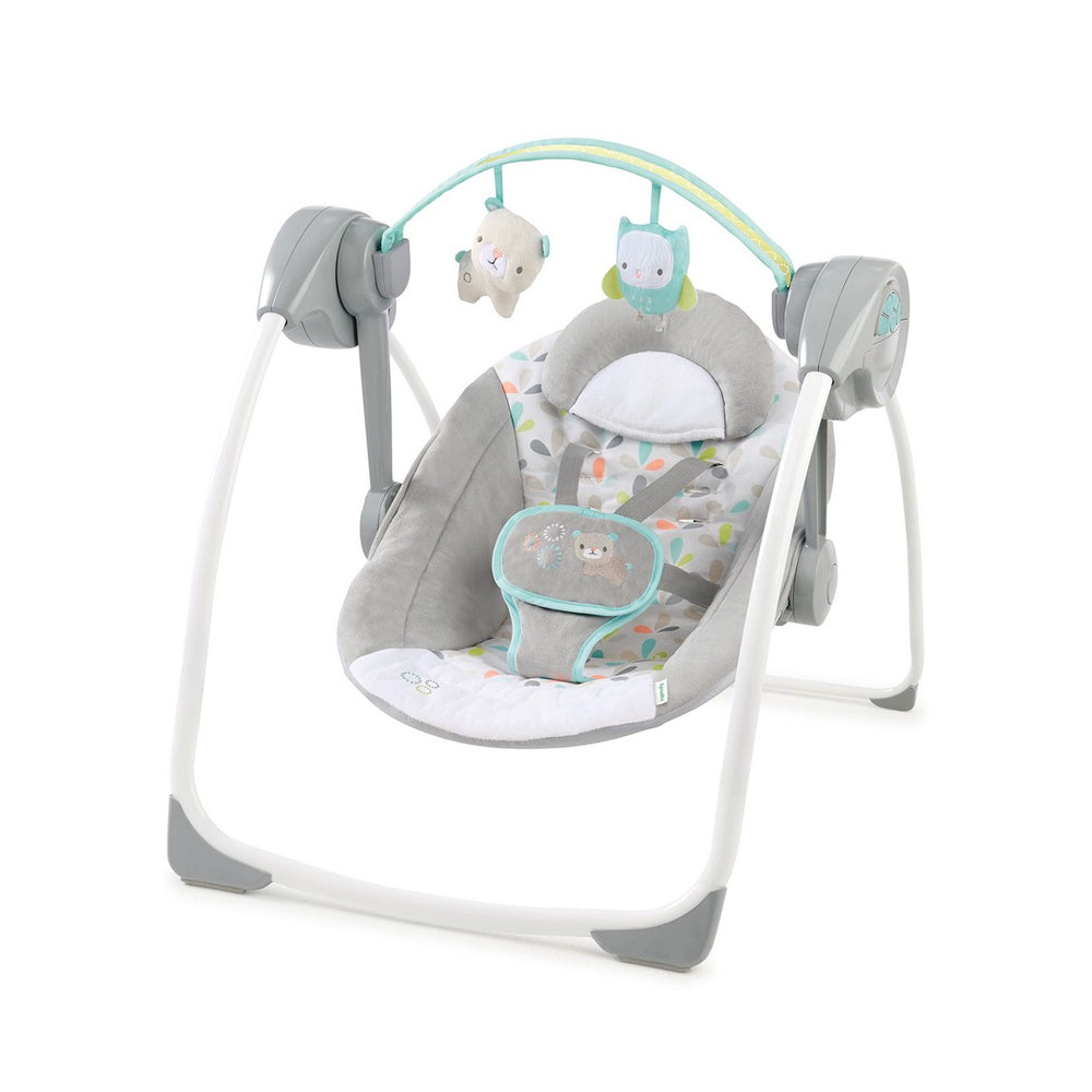 Schommelstoel Ingenuity Comfort 2 Go ™ Compact Swing Fanciful Forest-0