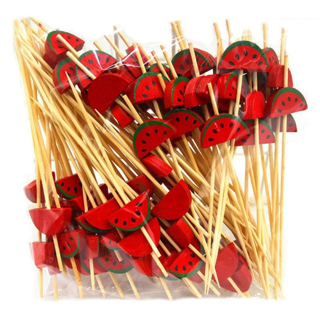 100pc Bag - Disposable Bamboo Skewers