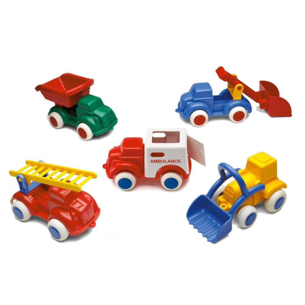 Viking Toys cars Maxi trucks, 8pcs/set, 14cm, 1061-M8-0