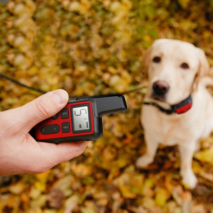 1PC Remote Control Electric Dog Training Collar Pet Remote Control Waterproof Rechargeable Pet Dog Bark Collar-6