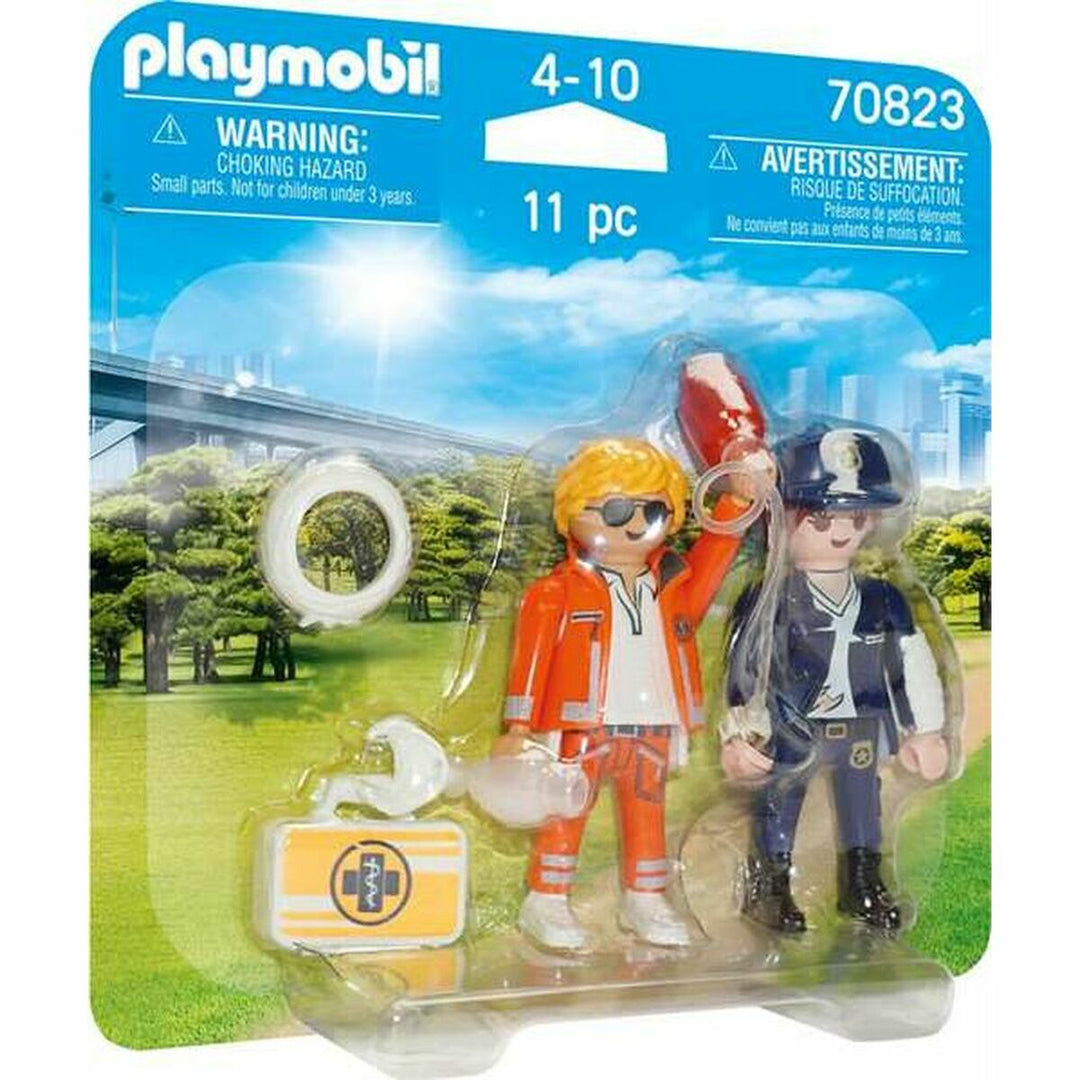 Playset Playmobil 70823 Doctor Rendőr 70823 (11 pcs)-0