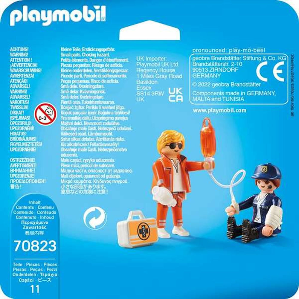 Playset Playmobil 70823 Doctor Rendőr 70823 (11 pcs)-1