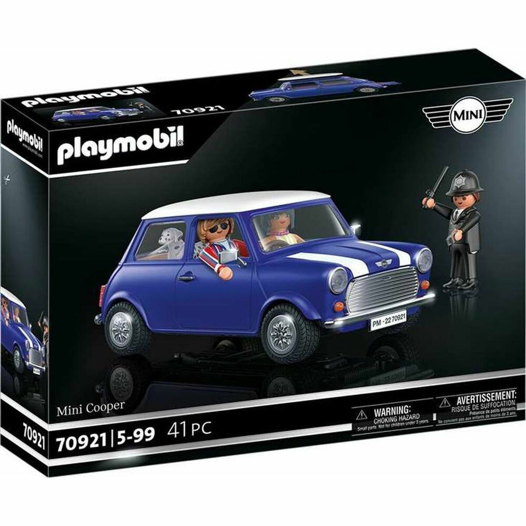 Playset Playmobil Mini Cooper 70921 (41 pcs)-0