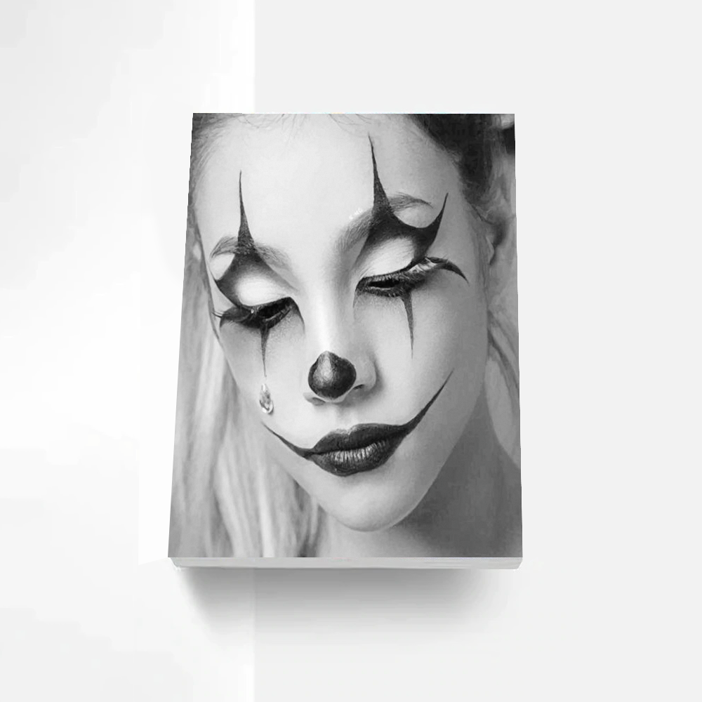 ARTISTRY RACK Gothic Lady Clown Paint-By-Numbers Painting Kit
