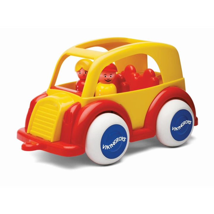 Viking Toys car Taxi with 2 figures, 25cm, 81260-yellow-0