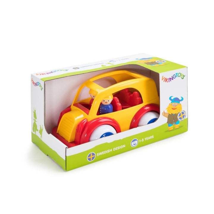 Viking Toys car Taxi with 2 figures, 25cm, 81260-yellow-1