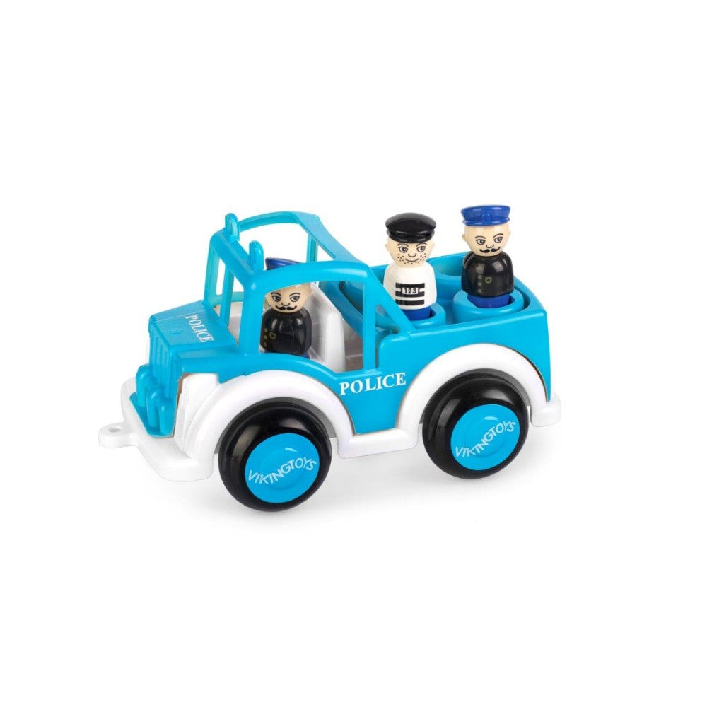Viking Toys car Police Jeep with 3 figures, 25cm, 81269-0