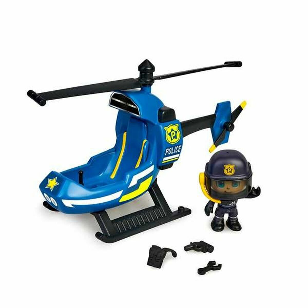 Playset Pinypon Pinypon Action Police Helicopter-1