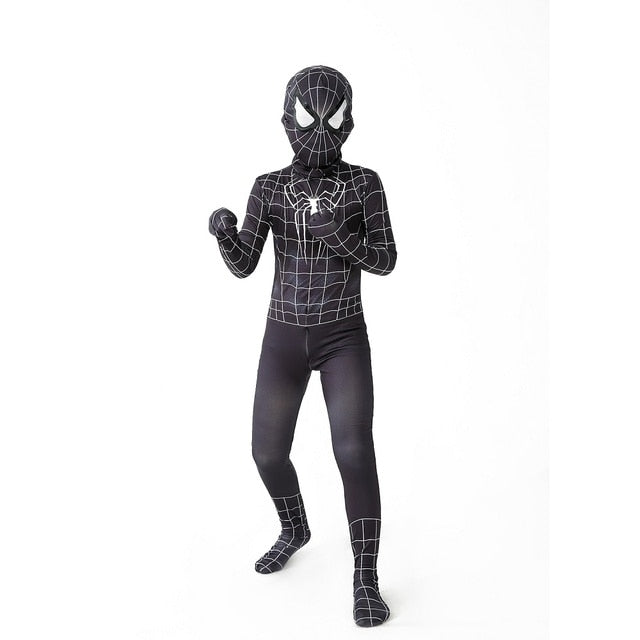 Adult/Kids Spiderman Superhero Costume Bodysuits
