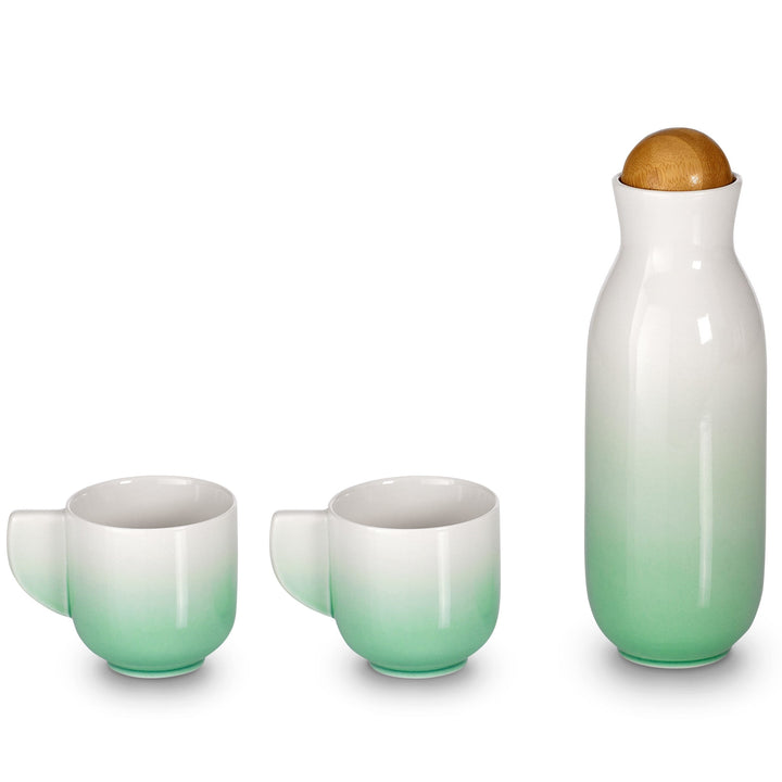 Bloom Carafe Set ( Cups with Handles)-4