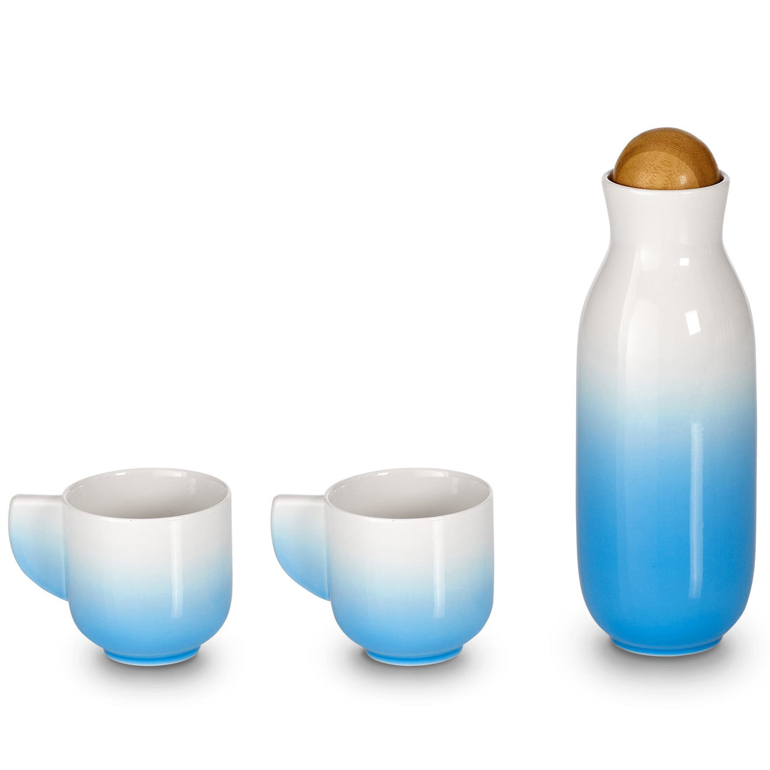 Bloom Carafe Set ( Cups with Handles)-5