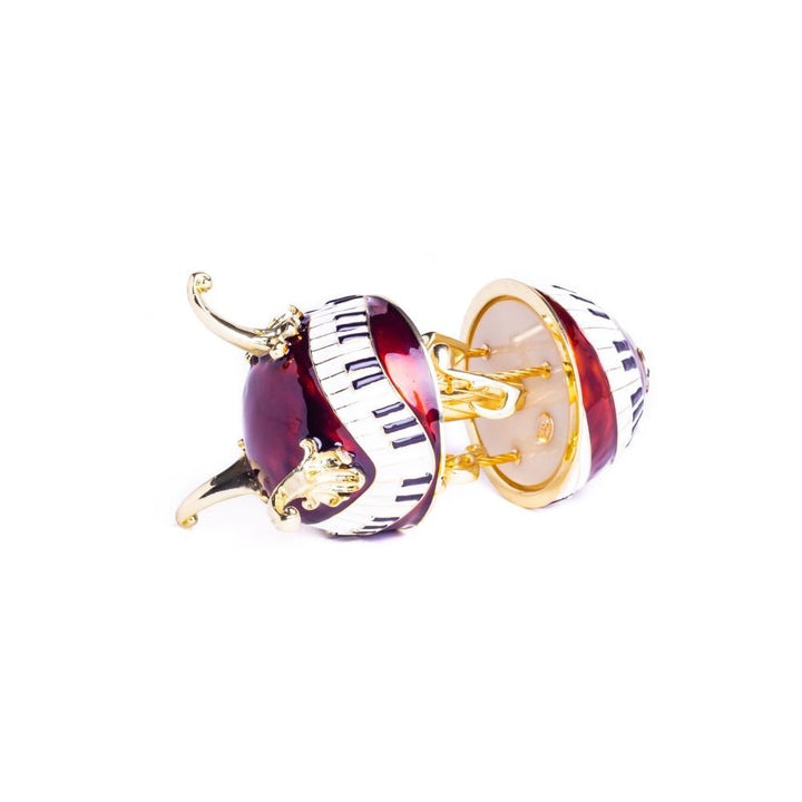 Piano Musical Carousel with Music Clef and Notes-3