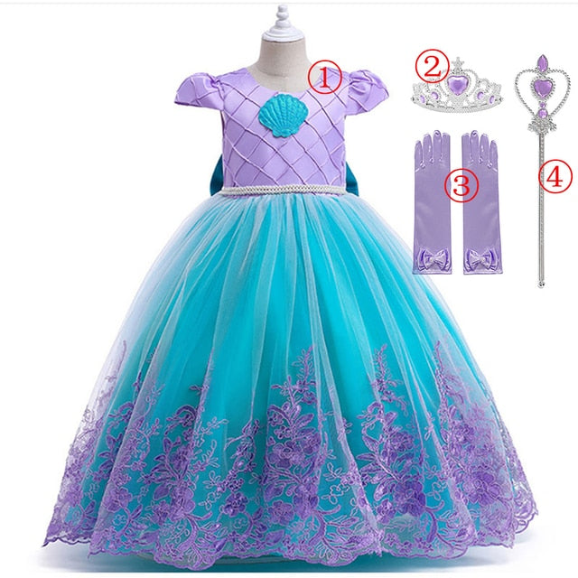 Mermaid Princess Costume Sets & Accessories