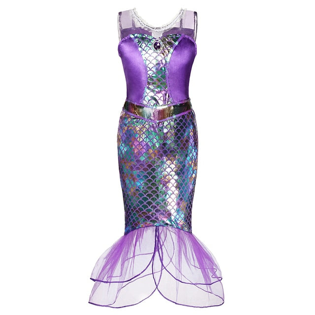 Mermaid Princess Costume Sets & Accessories