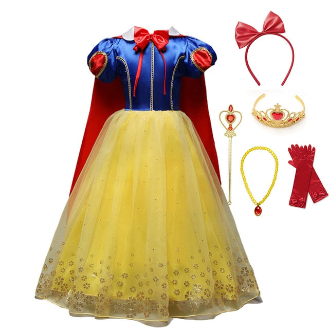 Disney Princess Snow White Costume with Cloak