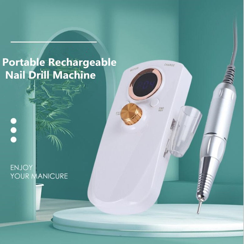 Portable Electric Manicure Drill Set